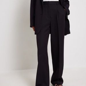 Heavy High Waist Suit Pants